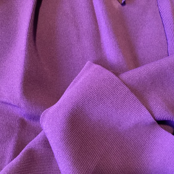 Alexia Admor Akari Tie Front Knit Midi Dress, size M - Picture 11 of 12